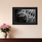 Homeroots Delicate Beauty Black Framed Print Wall Art 530162 - alternate 4