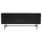 Leisuremod Rochester Rectangular TV Stand with Enclosed Storage and Powder Coated Iron Legs, Phantom Grey RTS60GR - alternate 7