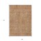 Homeroots 9' X 12' Copper Brown And Beige Geometric Washable Indoor Outdoor Area Rug 594537 - alternate 7