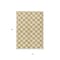 Homeroots 5' X 8' Gold And Ivory Polka Dot Washable Indoor Outdoor Area Rug 614894 - alternate 9