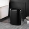Happimess Robo Kitchen 13.2-Gallon Slim Oval Motion Sensor Touchless Trash Can with Touch Mode, Charcoal Black HPM1016B - alternate 8