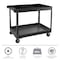 Hirsh Utility Cart, Steel, 2 Shelves, 24 in W, 32 in H 22641 - alternate 7