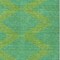 Homeroots 5' X 8' Green And Aqua Geometric Washable Indoor Outdoor Area Rug 598735 - alternate 7
