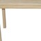 Homeroots 48" Natural Solid Wood Dining Table 548867 - alternate 7