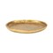 Homeroots 8in Gold Cast Iron Handmade Round Trinket Tray 634791 - alternate 7