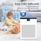 Edendirect 1100 sq. ft. H13 HEPA Personal Air Purifier in White with PM2. 5 Sensor, Sleep Mode, Black ZR-X004ATHXAN - alternate 8
