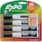 Expo Magnetic Dry Erase Markers with Eraser, Chisel Tip, Black, 12PK 1944729 - alternate 1