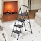 Wrightmaster 3.4 ft. Metal Folding Step Ladder, 8 ft. Reach, with Anti-slip Pedals 800 lbs. Load Capacity ZOR-WK21A-4-DF - alternate 6