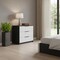 Homeroots 28" White And Smokey Oak Manufactured Wood Three Drawer Dresser 477805 - alternate 2