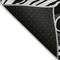 Homeroots 8' Black Gray And Ivory Round Abstract Washable Indoor Outdoor Area Rug 601250 - alternate 7