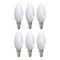 Bulbrite 40-Watt Dimmable (E12) Candelabra Screw Base Milky Filament B11 LED Light Bulb, 3000K, 4PK 862689 - alternate 1