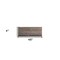 Homeroots Set of Six 4" X 48" Gray and Brown Wood Plank Wall Decor, 6PK 380379 - alternate 6