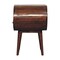 Homeroots 24" Brown Solid Wood One Drawer Nightstand 701706 - alternate 7