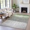 Homeroots 8' X 10' Fern Green And Gray Abstract Washable Indoor Outdoor Area Rug 632050 - alternate 8