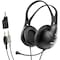 Signify SHM1900 Wired Over-Ear Pc Headset with Microphone, 2 to 1 adapter SHM1900/00 - alternate 1