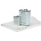 Mytee Products 18oz Vinyl Tarp Repair Kit, 18oz White Tarp Patch with Vinyl Cement and Thinner TRK-Pro-White - alternate 1