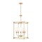 Z-Lite Katerina 5 Light Chandelier, Rubbed Brass, 20 In W x 31.5 In H 1950-5C-RB - alternate 1