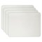 Charles Leonard Dry Erase Board, One-Sided Plain, White, 9" x 12", 4PK 35100 - alternate 1