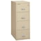 Fireking 12-3/16" W 4 Drawer Fire-Resistant Vertical File Cabinet, Parchment, Letter 4-1831-CPA - alternate 1