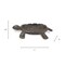 Homeroots 7in Black Turtle Cast Iron Vanity Tray 483157 - alternate 10
