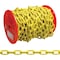 Campbell 3/16'' 100 ' Yellow Poly-Coated Low-Carbon Steel Coil Chain PD0725027 - alternate 1