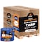Xpose Safety Heavy Duty Tarp, 30 ft x 50 ft, 7 Mil, Blue, Brown, Polyethylene, Water Resistant BTH-3050-HP16-X - alternate 1