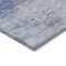 Homeroots 3' X 5' Denim Blue And Sky Blue Abstract Washable Indoor Outdoor Area Rug 577703 - alternate 8