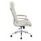 Office Star Products FL Series Executive Faux Leather High Back Chair, Cream FL90071C-u28 - alternate 3