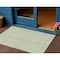 Homeroots 3' X 5' Artichoke Green And Ivory Chevron Washable Indoor Outdoor Area Rug 596231 - alternate 1