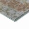Homeroots 8' Ivory Blue And Gold Round Abstract Washable Indoor Outdoor Area Rug 643627 - alternate 7
