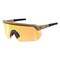 Ergodyne Matte Desert Frame High Contrast Yellow Mirror Lens Safety Glasses, AFAS Color Enhancing Mirror Lens AEGIR-AFAS-HCMI - alternate 9