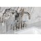 Kingston Brass Widespread Bathroom Faucet with Brass Pop-Up, Brushed Nickel FSC8938KPS - alternate 6