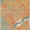 Homeroots 5' X 8' Orange Green And Beige Abstract Washable Indoor Outdoor Area Rug 602654 - alternate 7