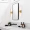 Jonathan Y McKenna 16.25" Modern Minimalist Dimmable Integrated LED Metal Wall Sconce, Brass Gold JYL7039B - alternate 11