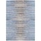 Homeroots 9' X 12' Sky Blue And Denim Blue Striped Washable Indoor Outdoor Area Rug 578008 - alternate 8