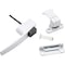 National Hardware White Push Button Latch with 1-3/4'' Hole Spacing N213-165 - alternate 1