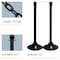Mr. Chain Black Light Duty Stanchion & Chain Kit (2-Pack) 71003-2 - alternate 1