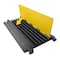 Pyle Cable Ramp, 2 in H, 31-1/2 in L, 17-1/2 in W, 5 Channel, Thermoplastic Rubber PCBLCO109 - alternate 8