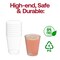 Smarty Had A Party 8 oz Crystal Clear Round Plastic Disposable Party Cups 500 Cups, 500PK 7952-CASE - alternate 7