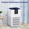 Edendirect 1250 sq.ft. H13 True HEPA Personal Air Purifier in White, with Aromatherapy Function, Timer, Smar ZR-HAAP1184_T - alternate 7