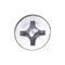 Auveco PHILLIPS FLAT HEAD TAPPING SCREW, ZINC - #12 X 1/2in 25662 - alternate 2