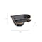 Homeroots 6in Black Ace Of Spades Cast Iron Handmade Vanity Tray 483154 - alternate 4