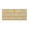 Manhattan Comfort Clive 72in Dresser in Natural Oak and Gold (6-Drawer) DR1562-1 - alternate 8