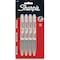 Sharpie Metallic Fine Point Permanent Markers, Bullet Tip, Silver, PK4 39109PP - alternate 1