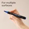 Deli THINK Permanent Marker, Chisel Tip, Blue, Waterproof, 12PK EU10130 - alternate 3