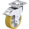 Blickle Swivel Plate Caster, PU, 6", Brake LEH-ALTH 150K-14-FI - alternate 1