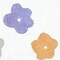 Homeroots 32" Pink And White Cotton Flowers Floral Floral Bath Rug 635399 - alternate 6
