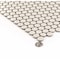 Apollo Tile Cirkel 11.46 in. x 12.4 in. Glossy Beige Porcelain Mosaic Wall and Floor Tile 9.87 sqft/case, 10PK ORB8809BGGA - alternate 7