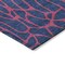 Homeroots 5' X 8' Navy Blue And Dark Pink Geometric Washable Indoor Outdoor Area Rug 599221 - alternate 9