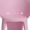 Homeroots Set Of Four Pink Heavy Duty Plastic Juvenile Chairs, 4PK 554659 - alternate 5